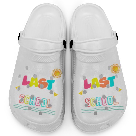Happy Last Day Of School Student Graduation Clogs