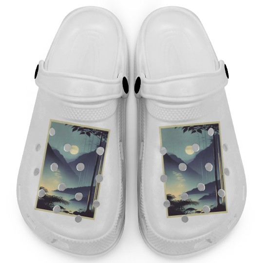 Enchanting Rainforest Night Clogs