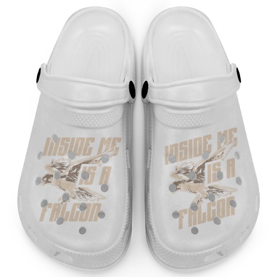 Inside Me Is A Falcon Bird Owner Falconry Clogs