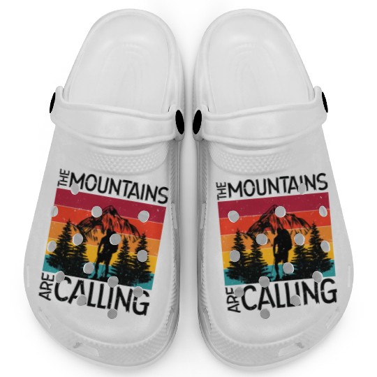 The Mountains Are Calling Outdoor Mountain Hiking Clogs