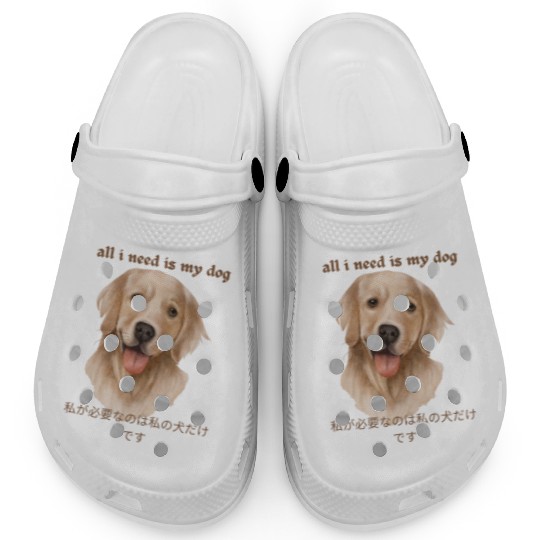 Love Dog Clogs, Love Clogs, Dog Lover Clogs.