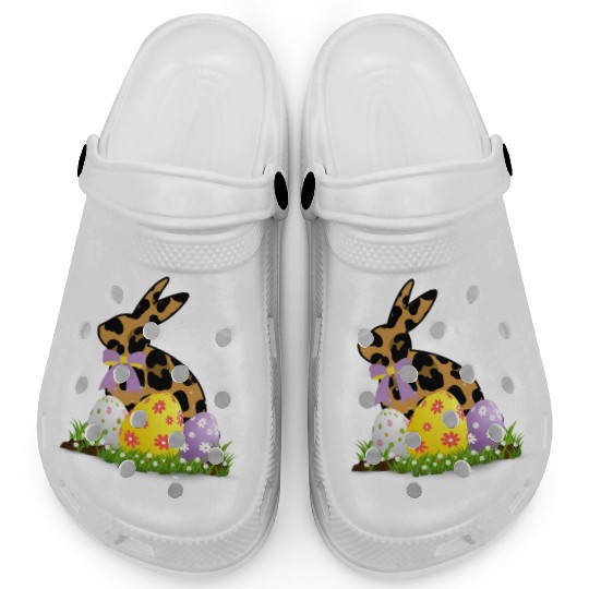 Easter Bunny Leopard Easter egg Rabbit Easter Day Clogs