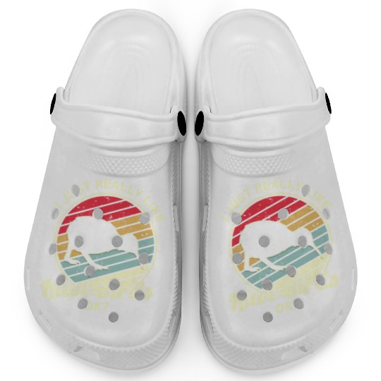 Bird Lover Endangered Species Kiwi Bird Clogs