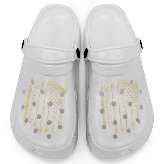 Patriotic 4th Of July American Flag Swing Dance Clogs