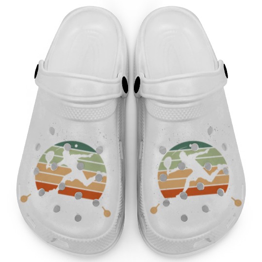paddle tennis player Clogs