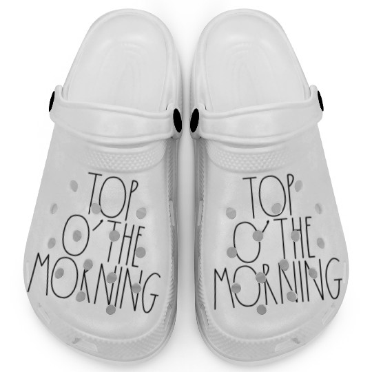 Top O' The Morning Rae Dunn Inspired Minimalist Clogs