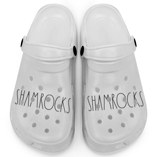 Shamrocks Rae Dunn Inspired Minimalist Decor Clogs