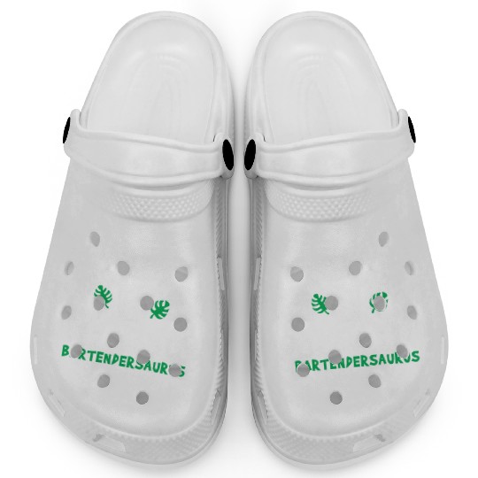 Bartender Saurus Dinosaurs Clogs