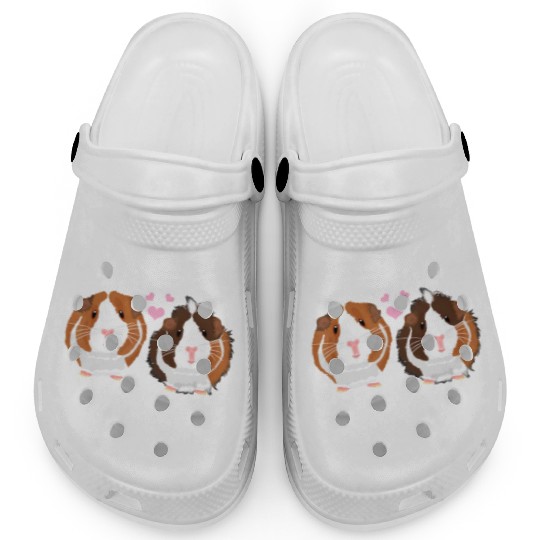 Wheek I Love You Guinea Pig Clothes Cavy Gift Guin Clogs