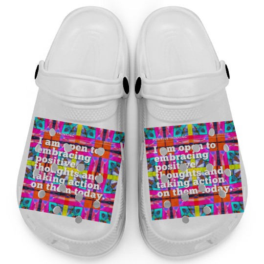 i am open to embracing positive thoughts Clogs