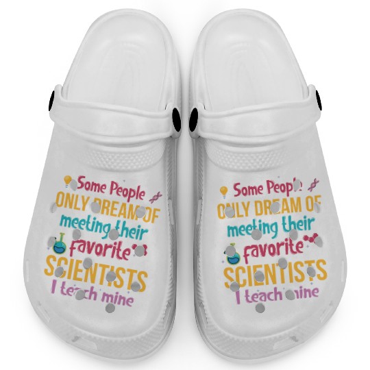 SCIENCE TEACHER Clogs Teach Biology Chemistry Physic