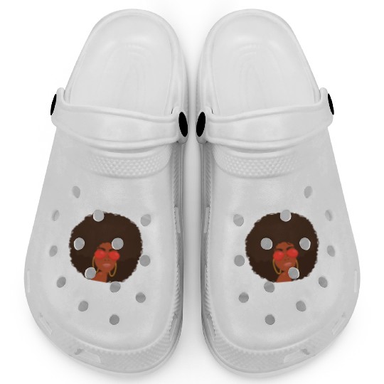 Afro Black Girl Pride Afro Girl Afrocentric Melani Clogs