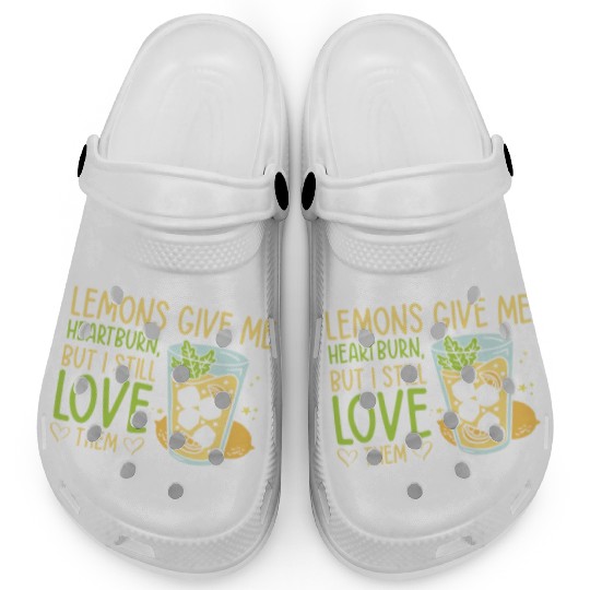 Lemon Fruit Lemonade Citrus Clogs