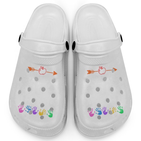 Team Sped Teacher Awareness Special Education Clogs