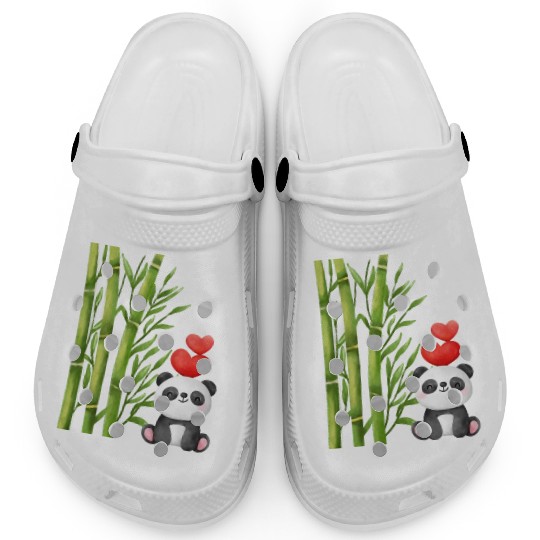 Bamboo Panda Clogs