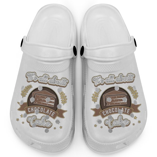 Chocolate Cake Day Dessert Sweet Delicious Clogs