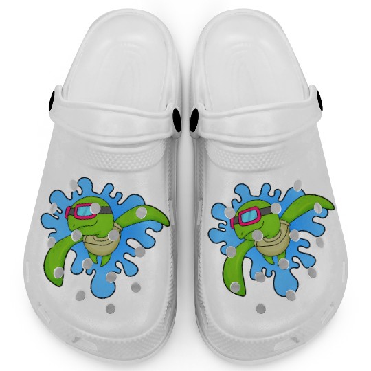 Turtle Swimming Swimming Goggles Clogs