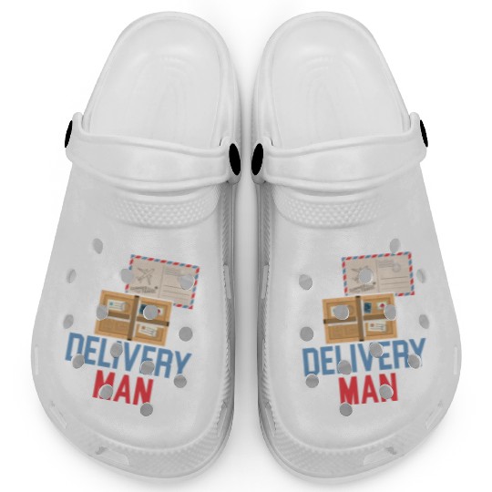 Postal Worker Mail Lady Delivery Mail Escort Clogs