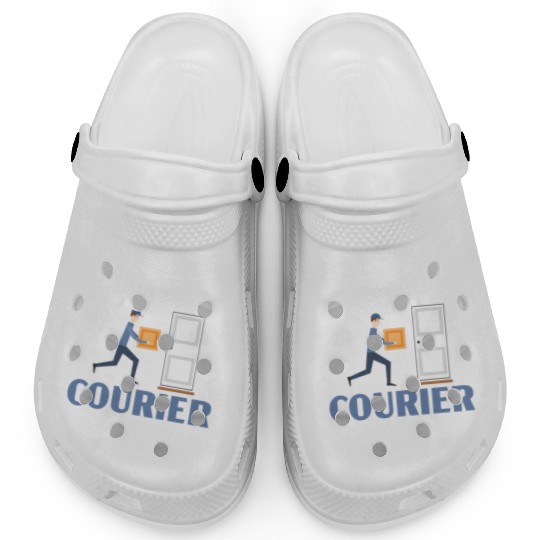 Postal Worker Mail Lady Delivery Mail Escort Clogs