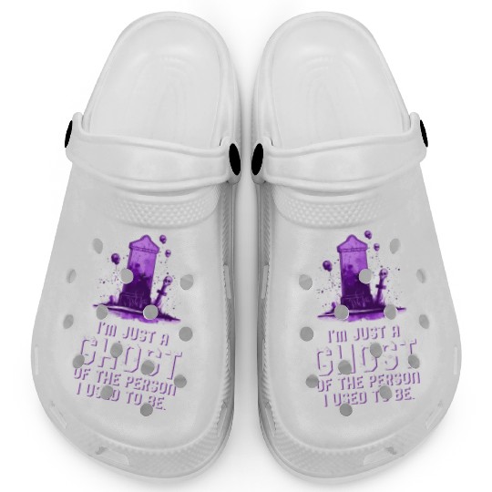 A Ghost Of Who I Used To Be Emo Unisex Clogs