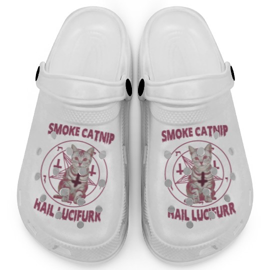 Smoke Catnip Hail Lucifurr Clogs