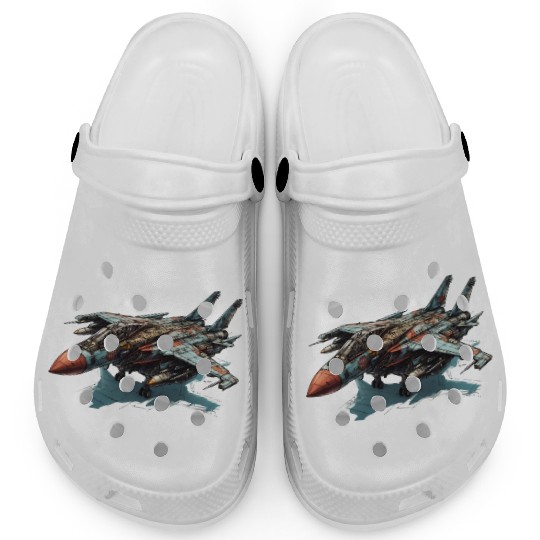 FIghter jet Clogs