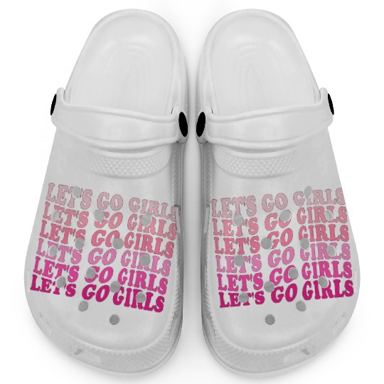 Let's Go Girls Clogs, BRIDE,Bachelorette Party