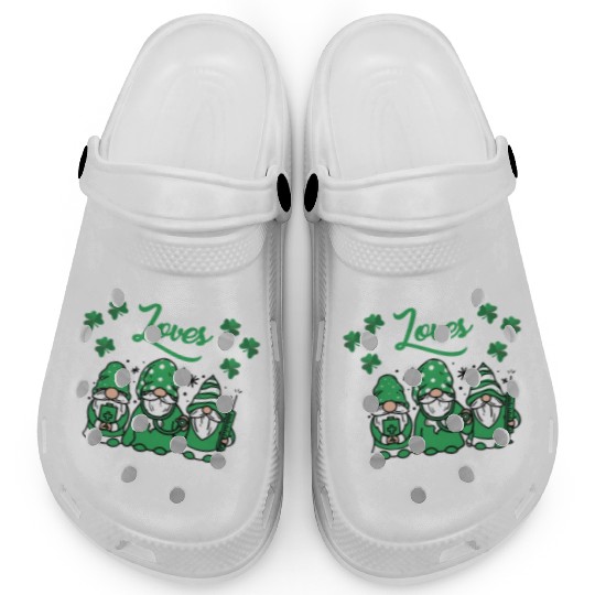 Med-Surg Nurse St. Patricks Day Clogs