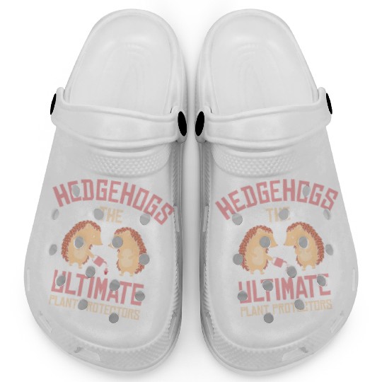 Gardening Hedgehog Planting Botany Garden Design Clogs