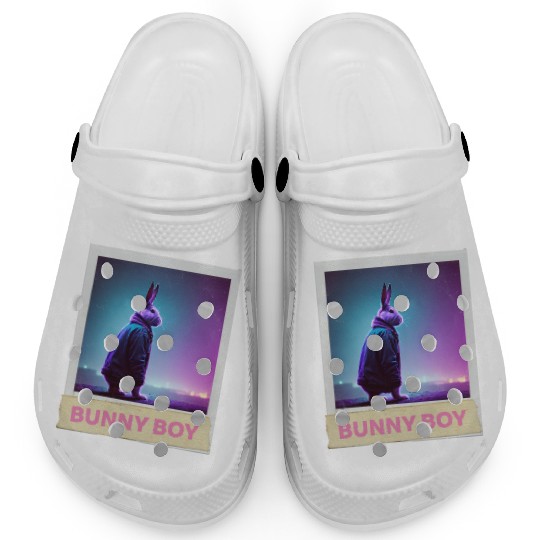 Bunny Boy Design Clogs