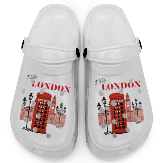 I Like London Clogs