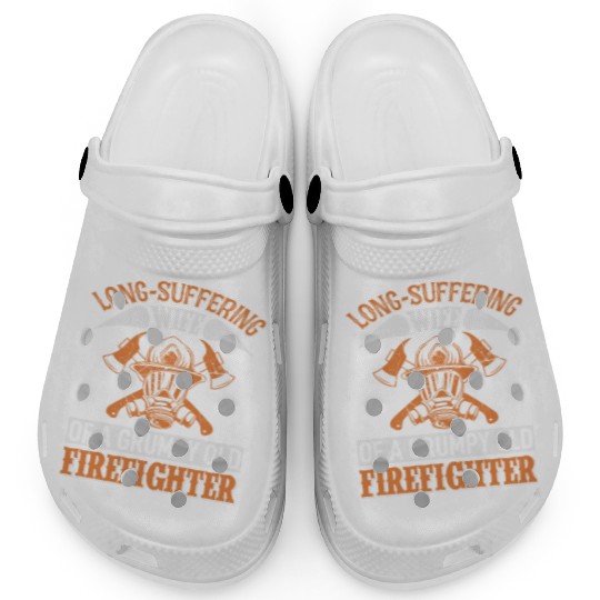 Grumpy Old Firefighter's Wife Clogs