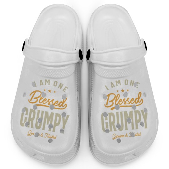 Blessed Grumpy Dad/Grandpa - Father's Day Clogs