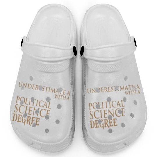 Power Grandpa With Political Science Degree Clogs