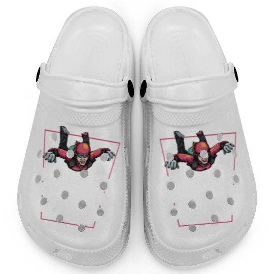 Skydiving Life Simple Eat Sleep Clogs