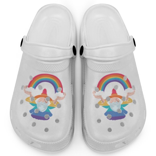 Gay Wizard Rainbow Pride Month LGBTQ Gay Pride Clogs