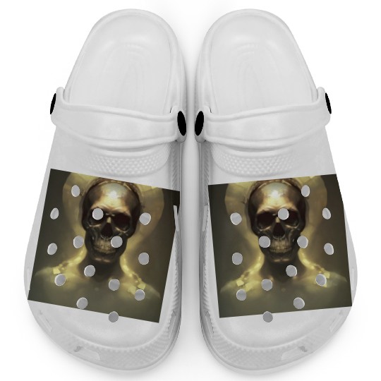 Forest of Red Mushrooms Clogs