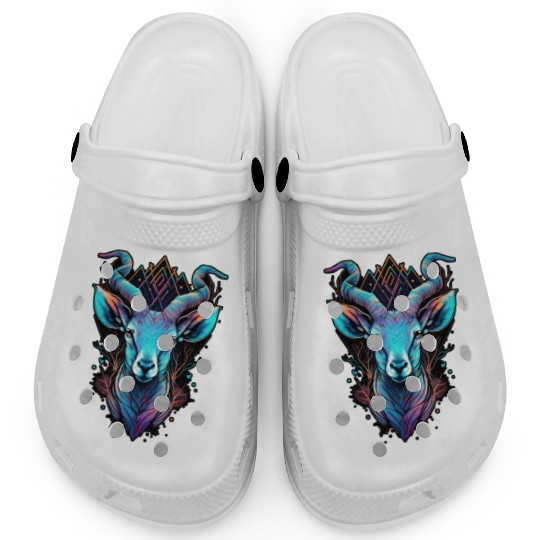 Gazelle capricorn goat mountains vacation hipster Clogs