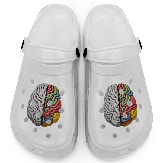 "Different, Not Less" Neurodiversity Clogs