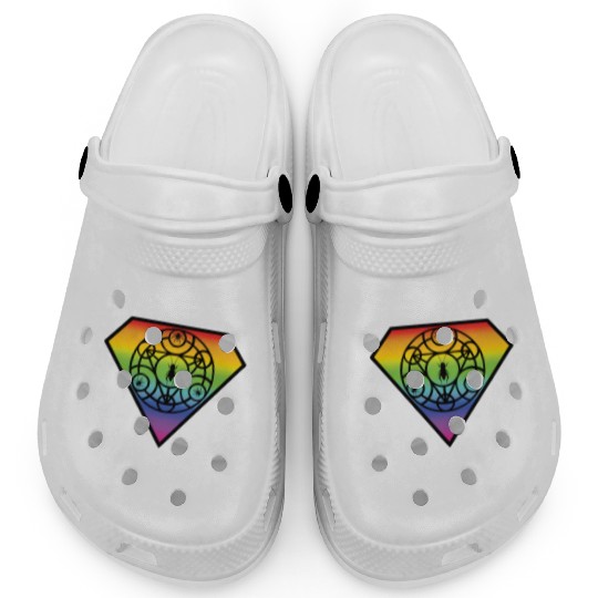 Spider Rainbow Clogs