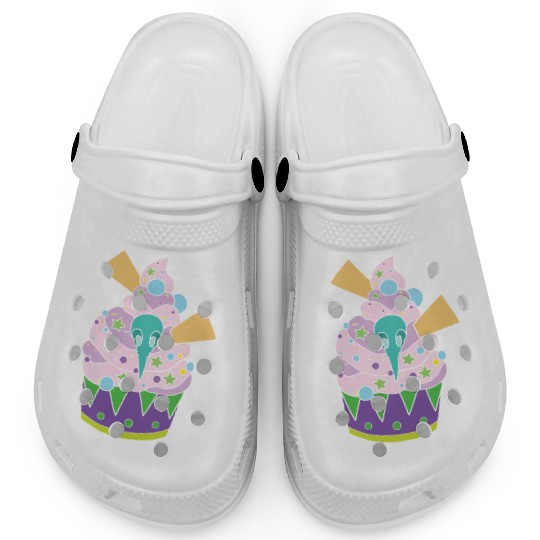 Cupcake Graveyard Clogs