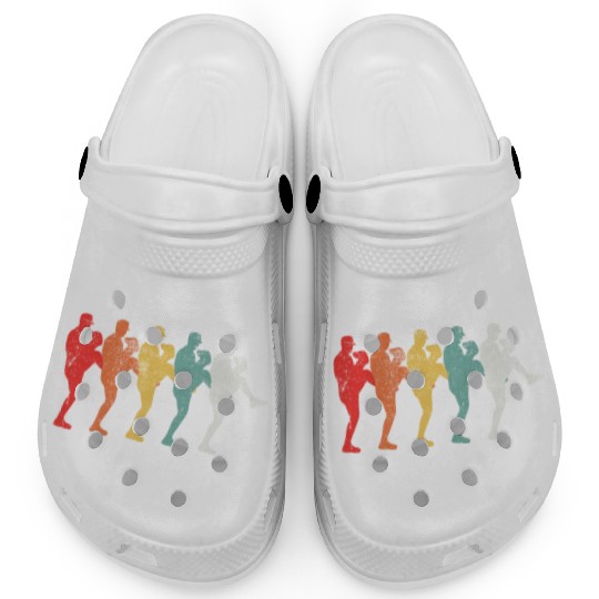 Baseball Pitcher Vintage Clogs