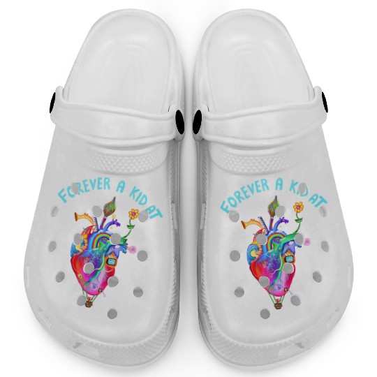 Forever A Kid At Heart Clogs
