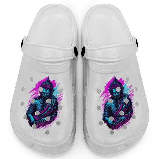 Neon Buddha Clogs