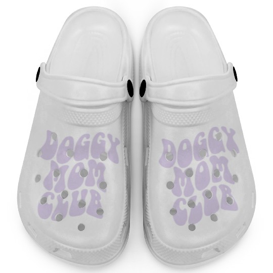 Dog Moms Club retro Pet Lover Clogs