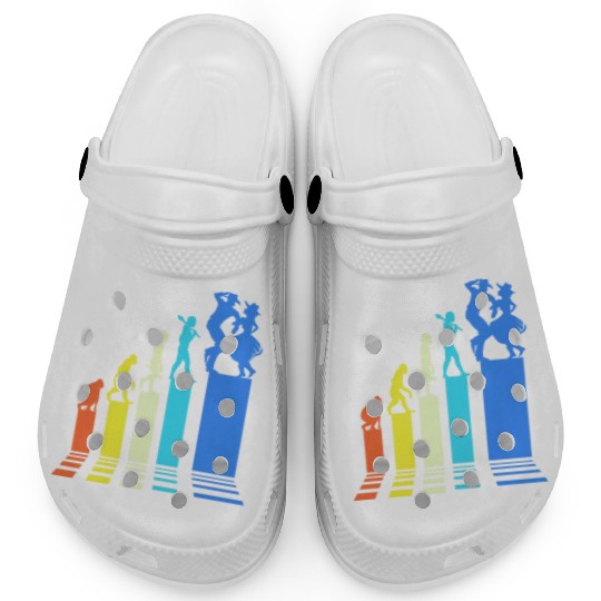 Square Dancer Evolution Retro Style Square Dancing Clogs