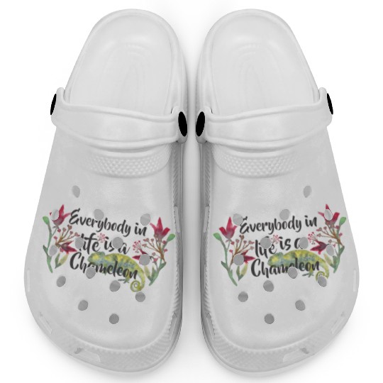 Everybody In Life Is A Chameleon Clogs