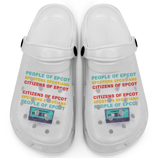 People Of Epcot Epcoters Epcotians Citizens Clogs