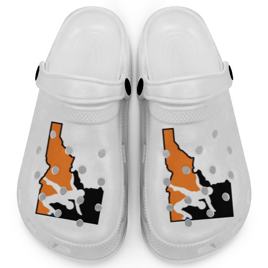 Idaho Wrestling (State Colors) Clogs