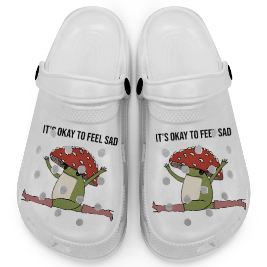 it's okay to feel sad Clogs